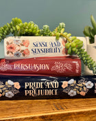 Stacked Jane Austen Book Planter