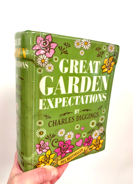 Garden Expectations book vase