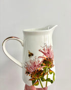 Floral bee jug