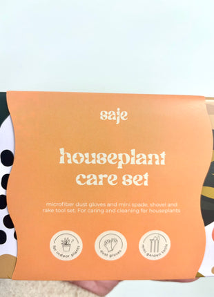 Sage houseplant care set - Orange