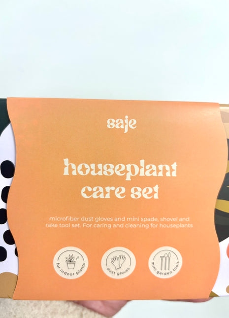 Sage houseplant care set - Orange