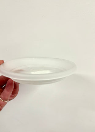 Clear pot saucer - 15cm