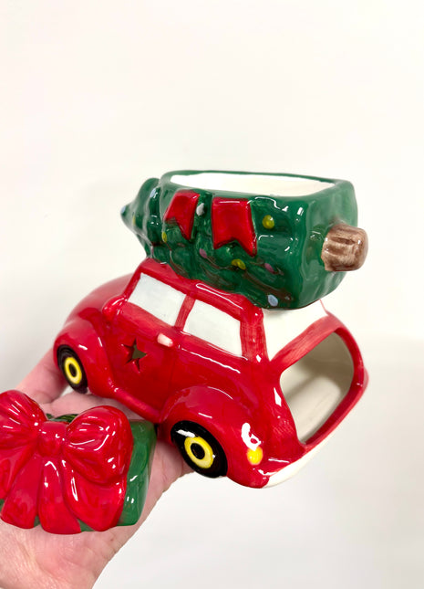 Christmas car oil burner