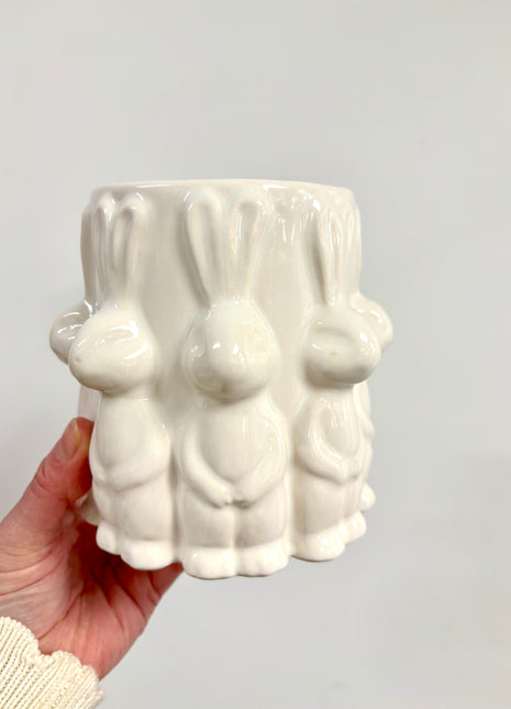Rabbit vase