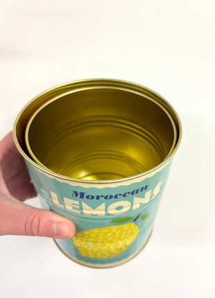 Lemon/Tomato storage tins