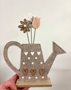 Felt watering can