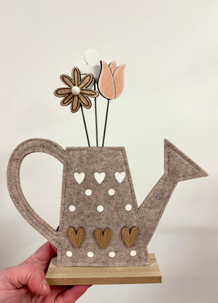 Felt watering can