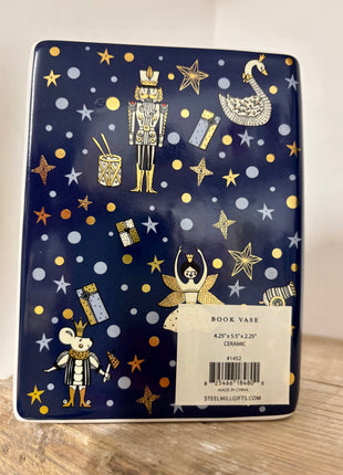 The Nutcracker book vase / planter