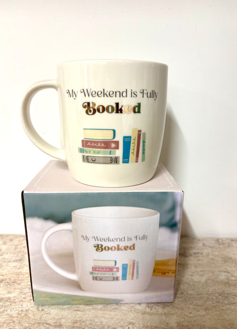 ‘My weekend is fully booked’ Mug