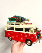 Campervan with Christmas style