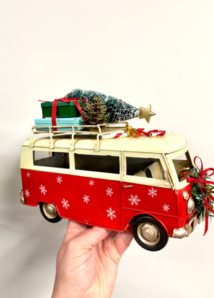 Campervan with Christmas style