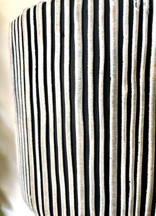 Stripe vase planter