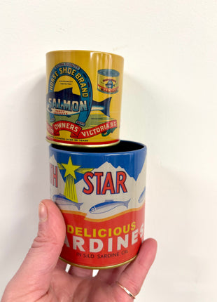 Sardine tins x2