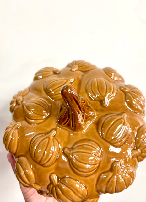 Orange pumpkin 3D