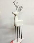 Reindeer white figure
