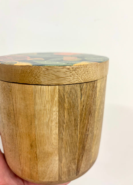 Citrus storage jar dark medium