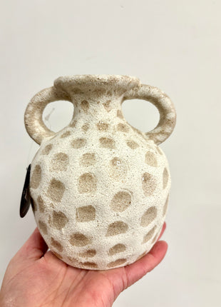 Textured jug vase