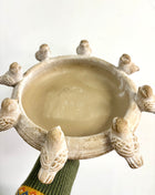 Bird feeder dish