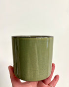 Olive green pot