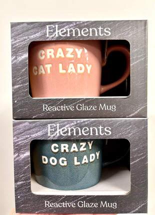 Crazy cat/dog lady mug