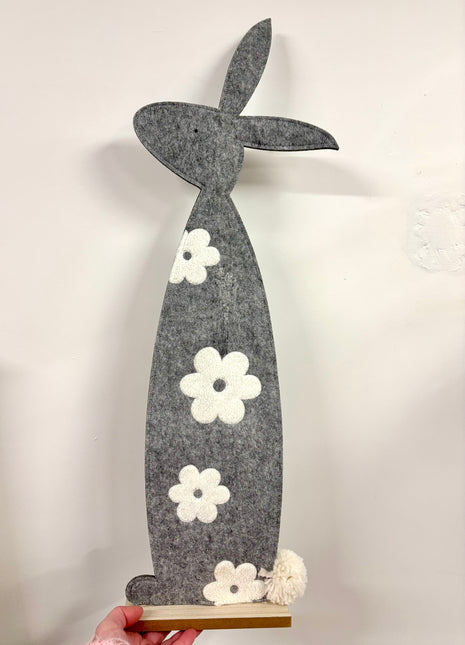 Felt tall rabbit