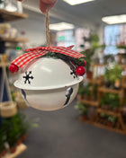 Metal bell hanger - White