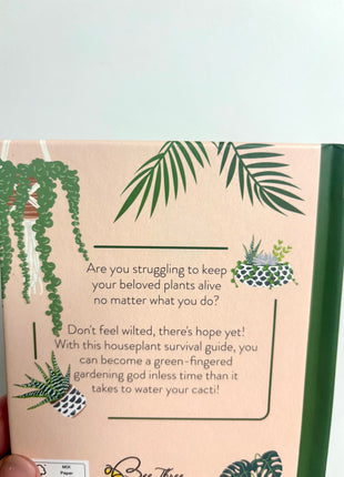Houseplant survival guide book