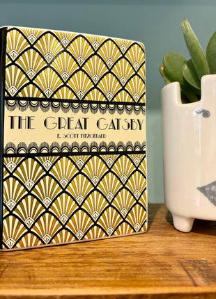 Great Gatsby Book Vase / Planter