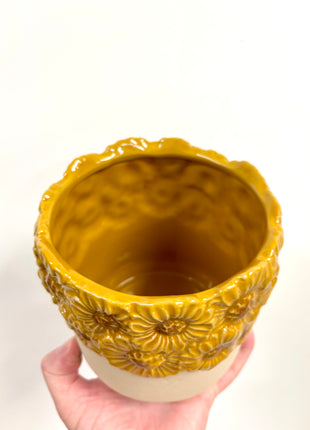 Sunflower pot