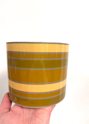 Striped pot