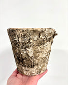 Bark style pot