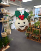 Christmas pudding hanger