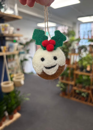 Christmas pudding hanger