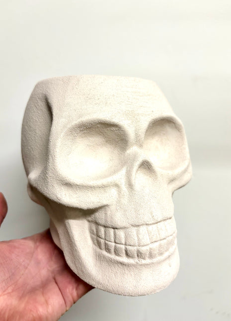 Skull planter