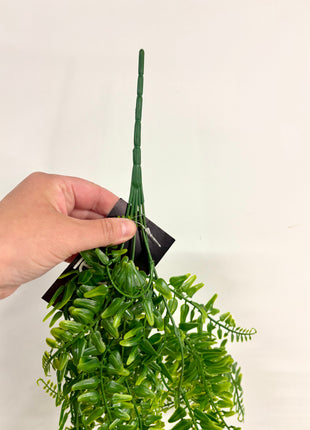 Faux trailing fern like stems