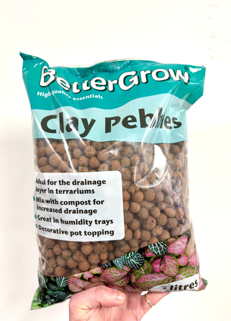 Clay pebbles Leca