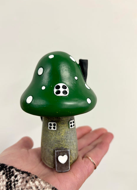 Mushroom house green