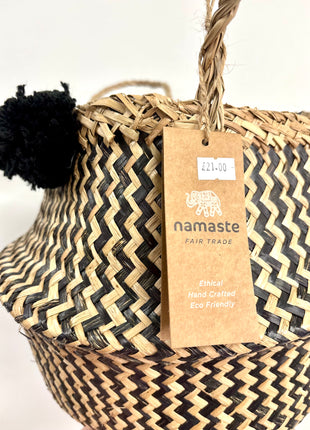 Zig zag basket