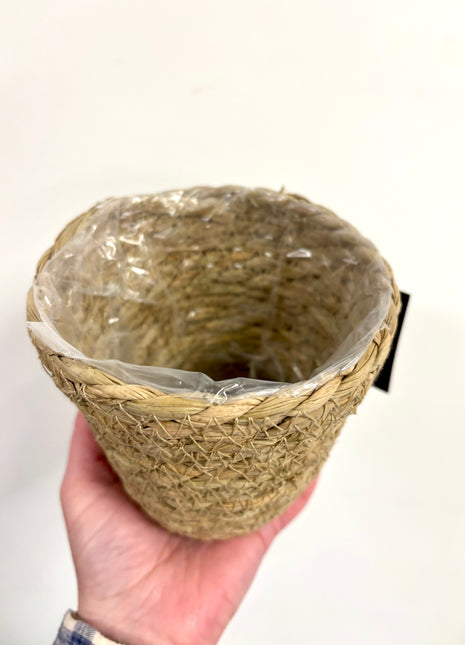 Wicker small pot