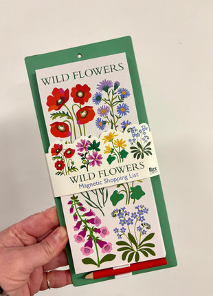 Wild flower shopping list