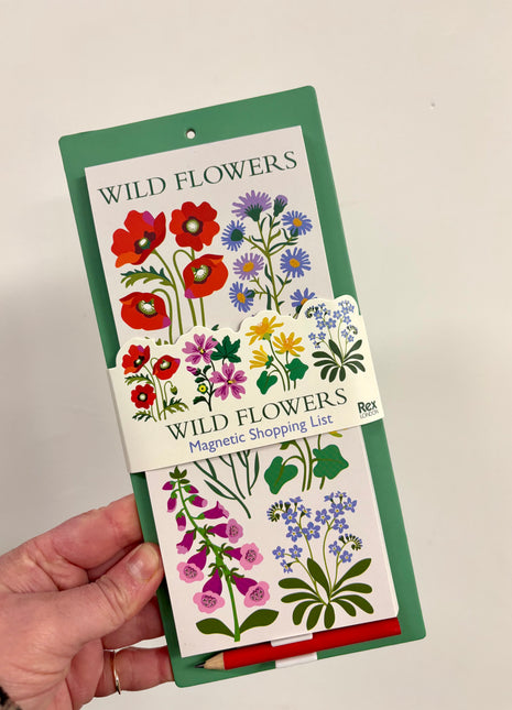 Wild flower shopping list