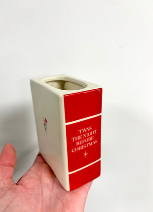 ‘Twas the night before Christmas vase