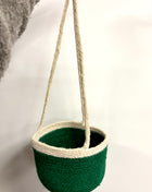Hanging basket green