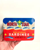 Sardines tin with lid