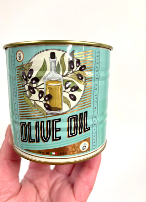 Storage tins Olive oil