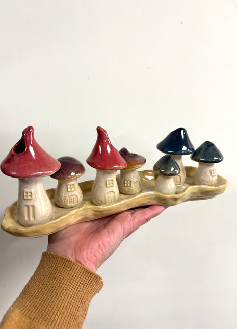 Toadstool display