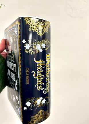 Wuthering Heights book vase/planter