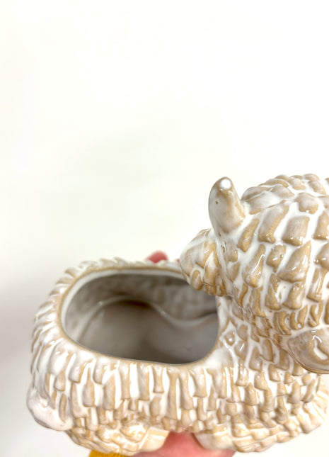 Highland cow pot