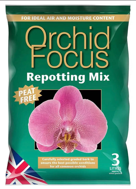 Orchid focus repotting mix