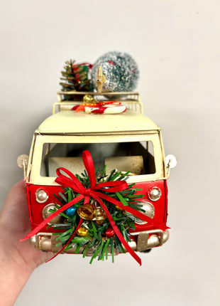 Campervan with Christmas style